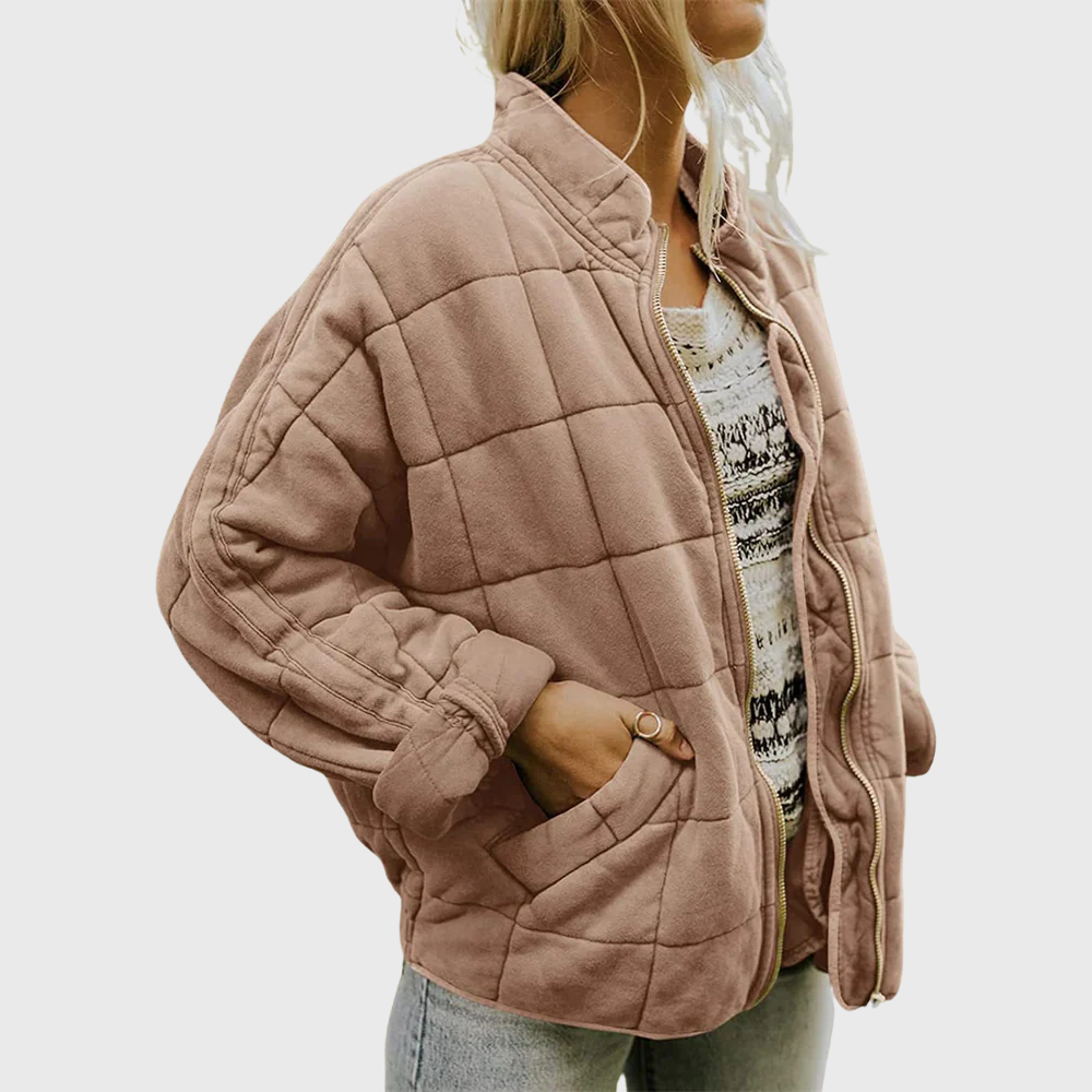 RUTH | GESTEPPTE ZIP-JACKE