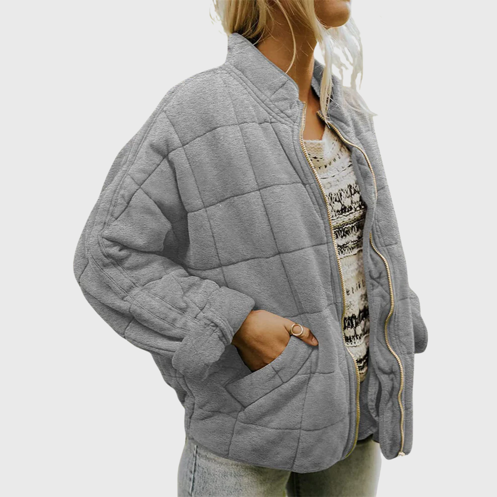 RUTH | GESTEPPTE ZIP-JACKE