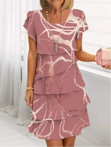 BEATRICE | ELEGANTES KOMFORT-RÜSCHENKLEID