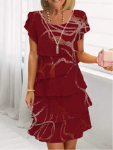 ANGELA | ELEGANT KOMFORT-RÜSCHENKLEID