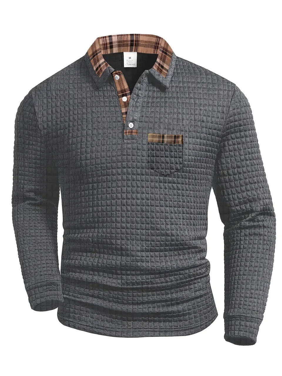 JAMES | ELEGANTES LANGARM-POLOSHIRT FÜR HERREN