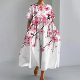 JUTTA | LEICHTES MAXIKLEID MIT WUNDERSCHÖNEM BLUMENPRINT