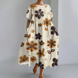 JUTTA | LEICHTES MAXIKLEID MIT WUNDERSCHÖNEM BLUMENPRINT