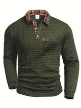 JAMES | ELEGANTES LANGARM-POLOSHIRT FÜR HERREN