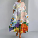 JUTTA | LEICHTES MAXIKLEID MIT ATEMBERAUBENDEM BLUMENPRINT