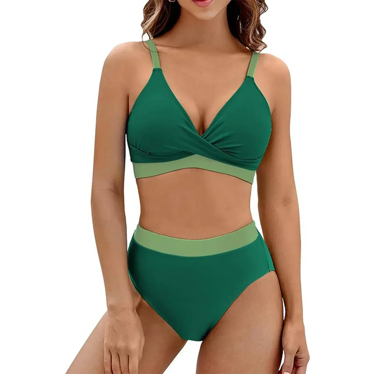 SARENA | IHR BIKINI MIT BAUCH-WEG-EFFEKT UND ELEGANTEM V-AUSSCHNITT