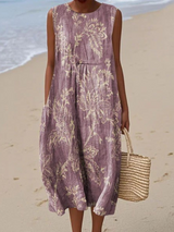 MIA | BLUMEN-MIDI-KLEID