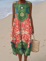 VERA | BOHO-MIDI-KLEID