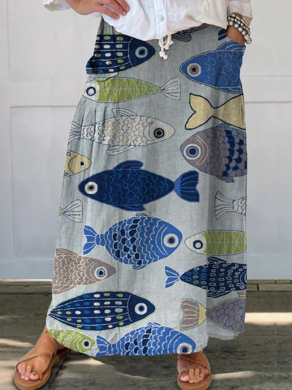 TRISIA | VINTAGE LOVELY FISH ART PRINT ROCK MIT TASCHEN
