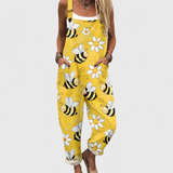 BEQUEMER JUMPSUIT MIT DRUCK