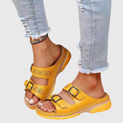 DIORA | ORTHOPÄDISCHE LEDER-SANDALEN