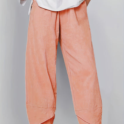 GLENDA | ASYMMETRICAL CROPPED TROUSERS
