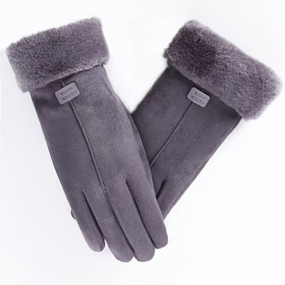 PRISCILLA | WINTERHANDSCHUHE MIT FELLFUTTER