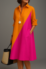 KAYLA | STILVOLLES UND LÄSSIGES MIDI-KLEID
