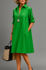 RILEY | ELEGANTES UND STYLISCHES MIDI-KLEID