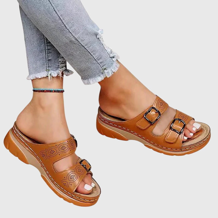 DIORA | ORTHOPÄDISCHE LEDER-SANDALEN