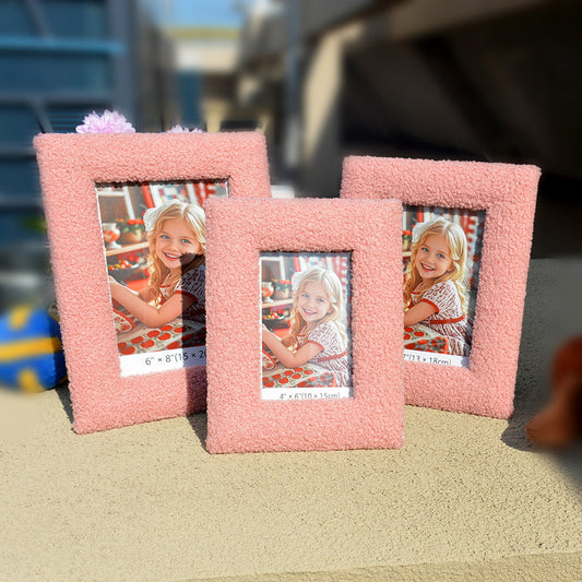 ROSAVIA | FLUFFY TEXTURED PHOTO FRAME SET