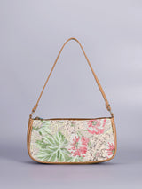 SPRINGBLOOM | ROSAFARBENE SCHULTERTASCHE MIT BLUMENPAILLETTEN