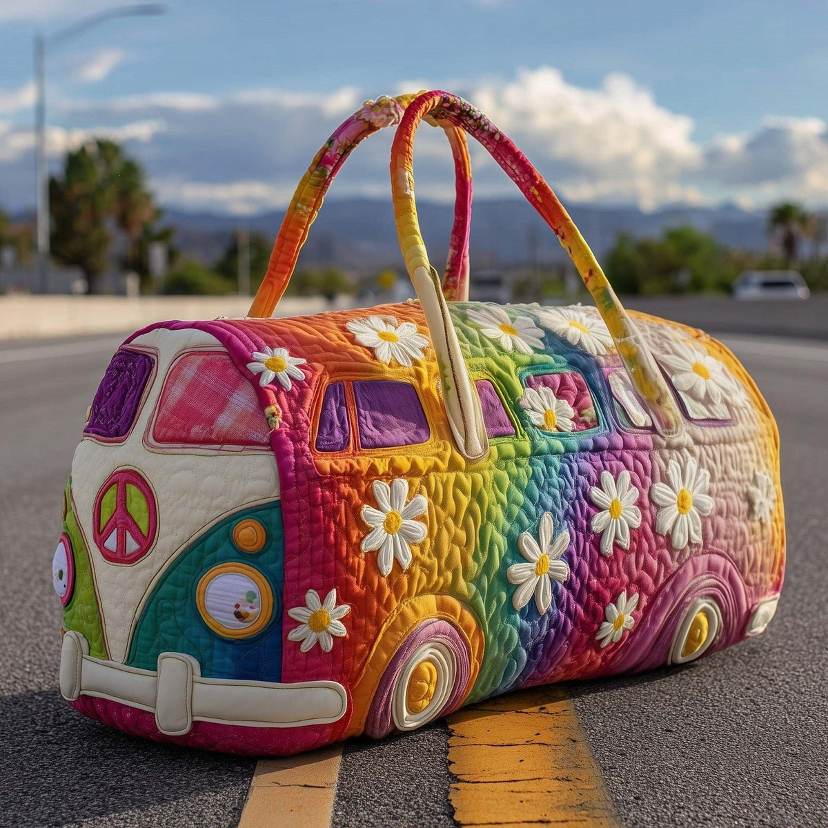 PRISMVANA | GESTEPPTE REISE-REISETASCHE