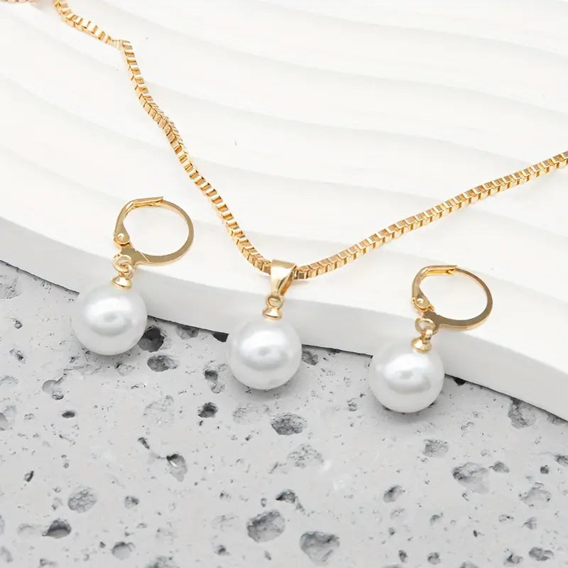 GRACELYN | ELEGANTES PERLENKETTEN-SET