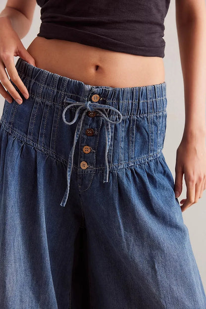 GRETA | WEITE JEANS IM LOOSE-FIT-SCHNITT