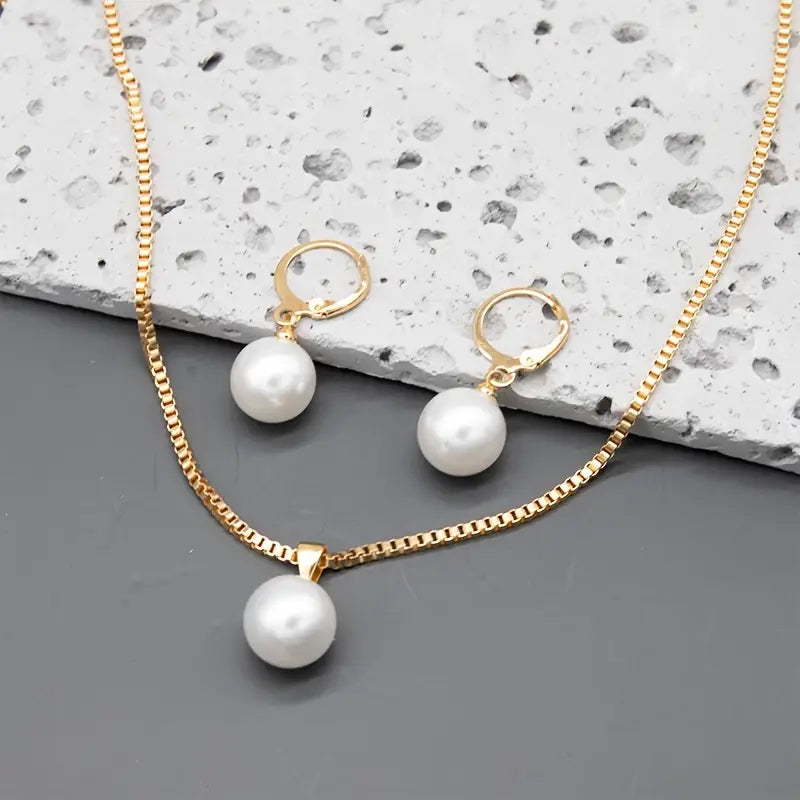 GRACELYN | ELEGANTES PERLENKETTEN-SET