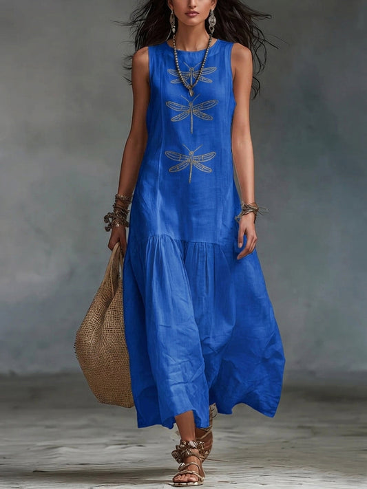 ROSAMOND | SLEEVELESS MAXI DRESS