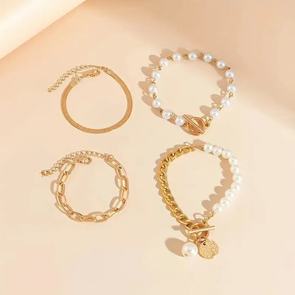 AURÉLIE | LUXE PERLENARMBAND-SET IM LAYERING-LOOK