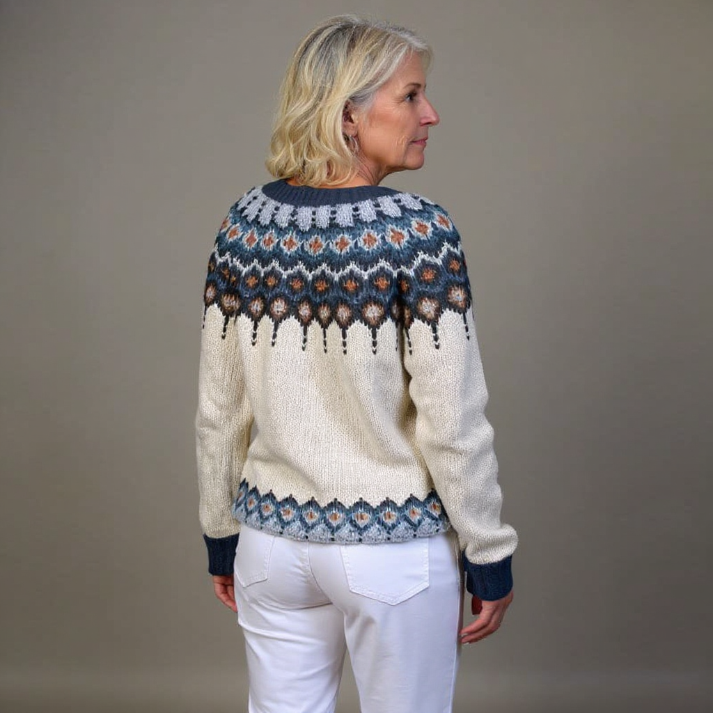 AMELIA | KLASSISCHE ISLÄNDISCHE STRICKJACKE