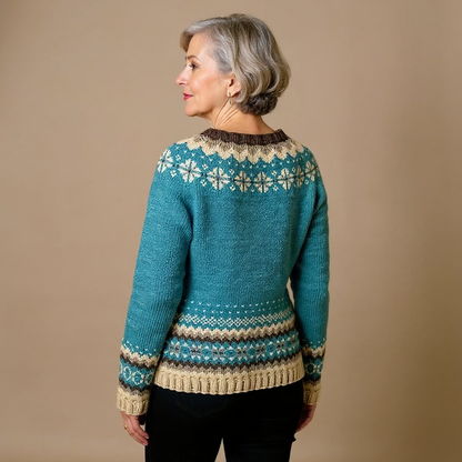 WINIFRED | KLASSISCHE ISLÄNDISCHE STRICKJACKE
