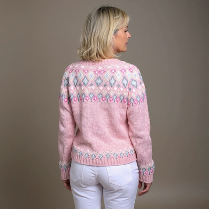 ROSALIE | COZY PINK CARDIGAN