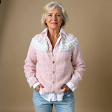 ASTRID | KLASSISCHE ISLÄNDISCHE VINTAGE-STRICKJACKE