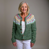 MAREN | KLASSISCHE ISLÄNDISCHE VINTAGE-STRICKJACKE