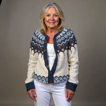 AMELIA | KLASSISCHE ISLÄNDISCHE STRICKJACKE