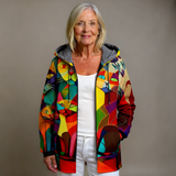 ELANDRA | LUXURIÖSE KÜNSTLERISCHE STRICKJACKE