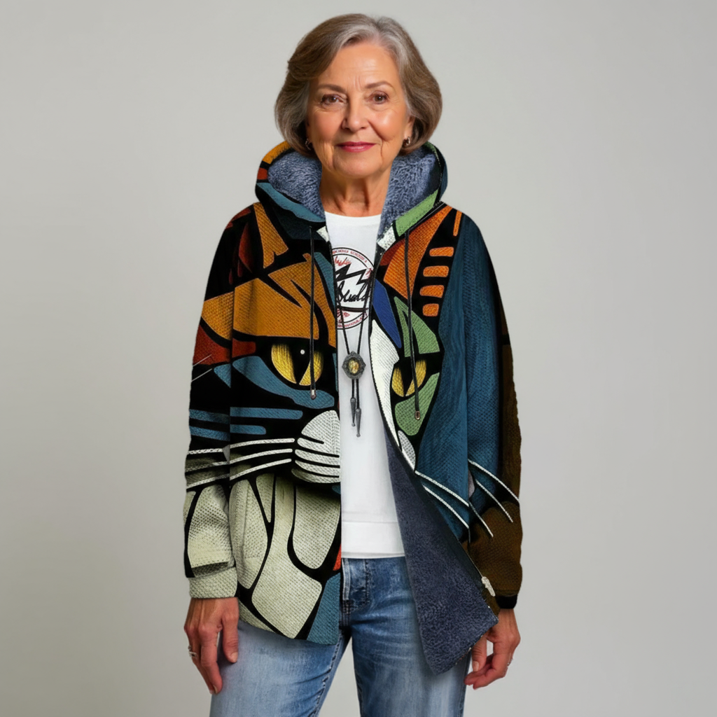 ELOUERA | LUXURIÖSE STRICKJACKE MIT KÜNSTLERISCHER INSPIRATION