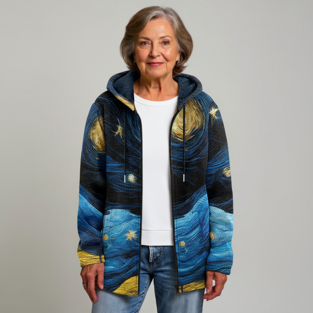 WAVERLEY | LUXURIÖSE STRICKJACKE MIT KÜNSTLERISCHER INSPIRATION