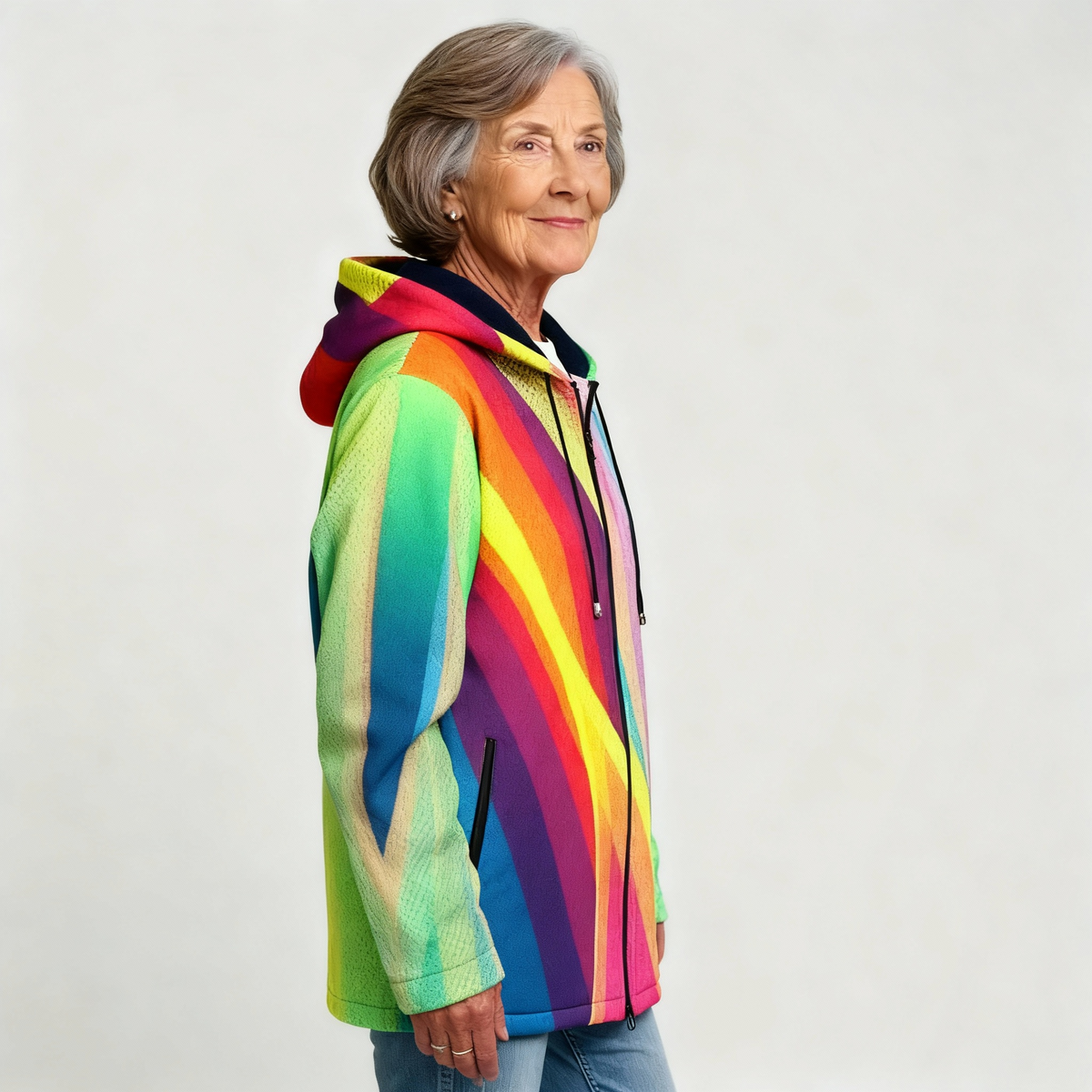 KIRA | LUXURIÖSE STRICKJACKE MIT KÜNSTLERISCHER INSPIRATION