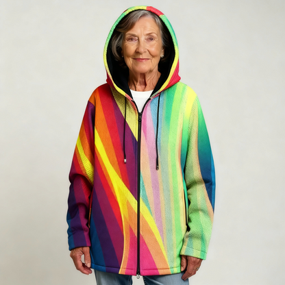 KIRA | LUXURIÖSE STRICKJACKE MIT KÜNSTLERISCHER INSPIRATION