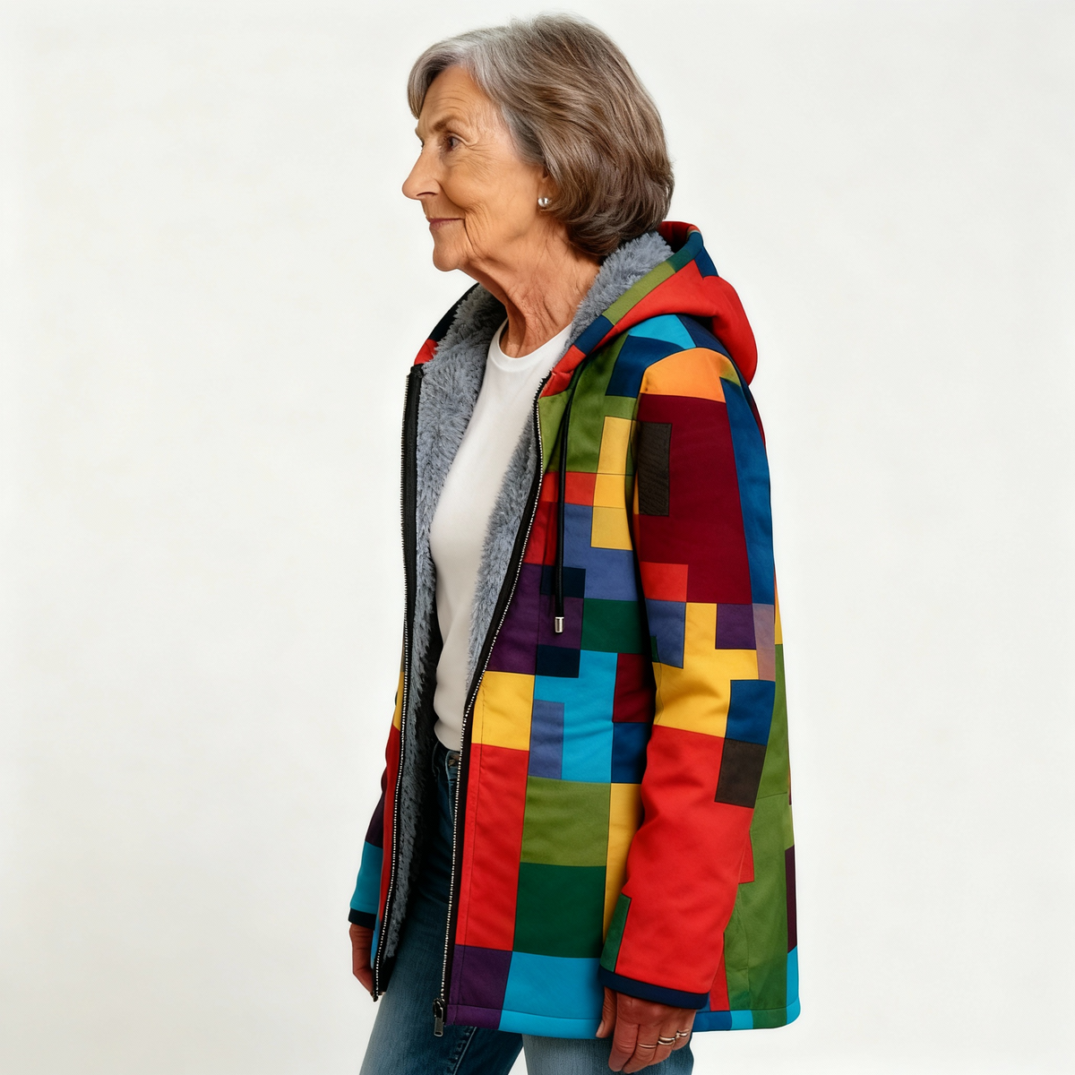 DELILAH | LUXURIÖSE STRICKJACKE MIT KÜNSTLERISCHER INSPIRATION