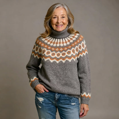MARA | STRICKROLLKRAGENPULLOVER