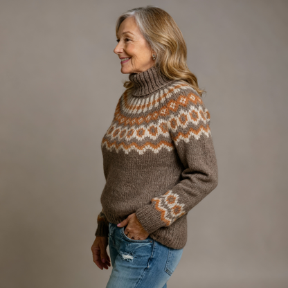 MARA | STRICKROLLKRAGENPULLOVER