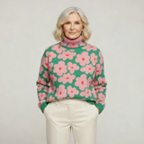 HOLLY | FESTLICHER WEIHNACHTSBAUM-STRICKPULLOVER