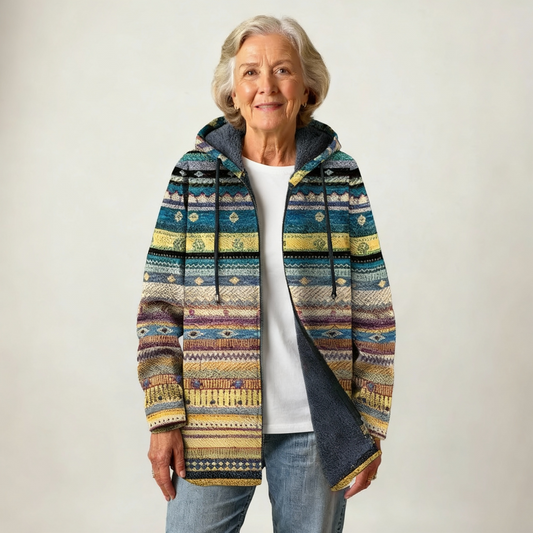 ANNET | LUXURIOUS CARDIGAN INSPIRED BY ART