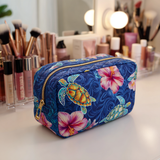 HAZEL | HANDGEFERTIGTE KOSMETIKTASCHE