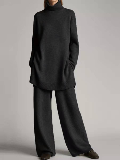 LUCY | TOP AND WIDE LEG PANTS CASUAL SET