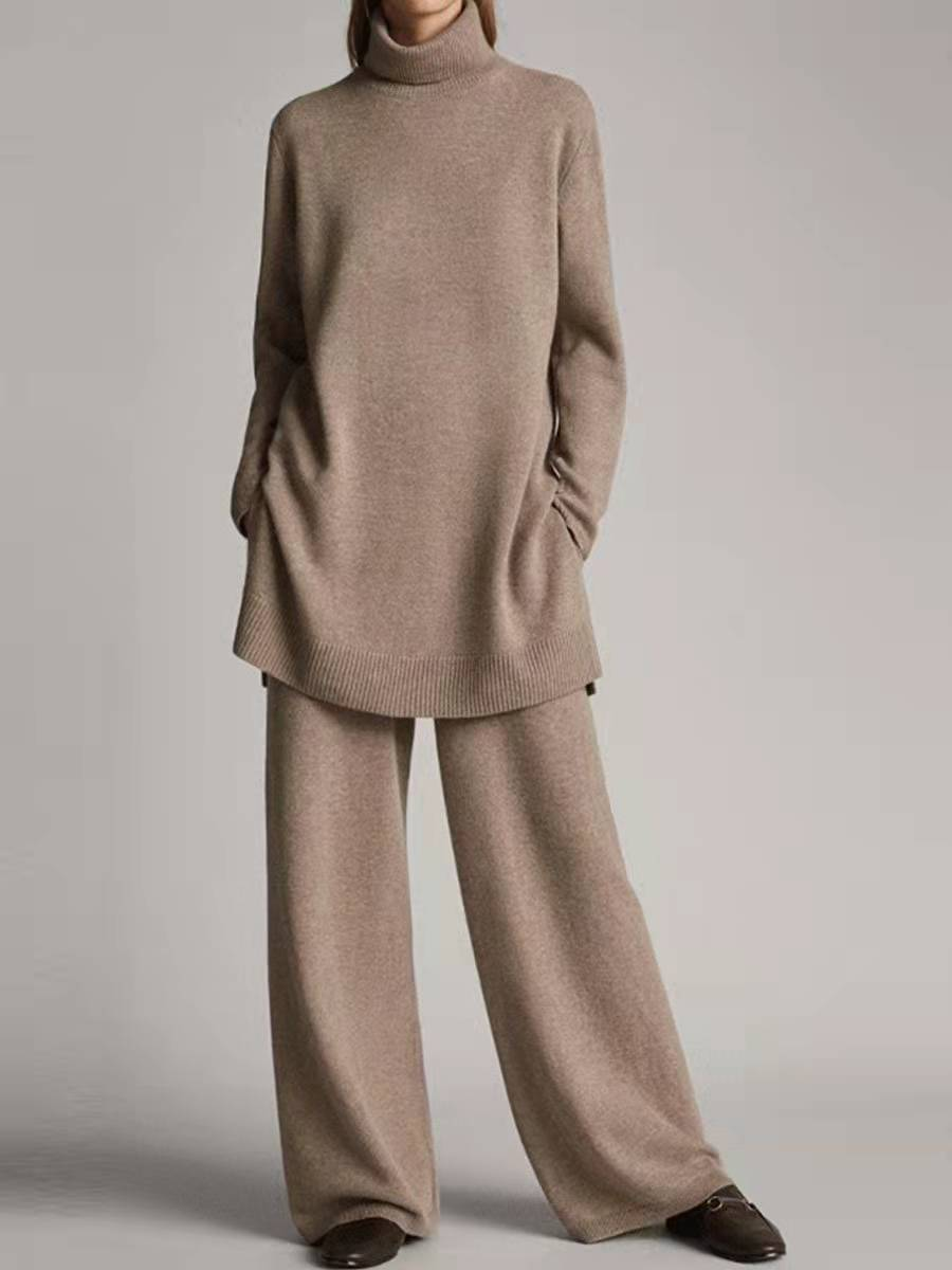 LUCY | TOP AND WIDE LEG PANTS CASUAL SET