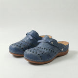 KATHLEEN | ORTHOPÄDISCHE CLOGS MIT PERFORIERTEM RIEMEN