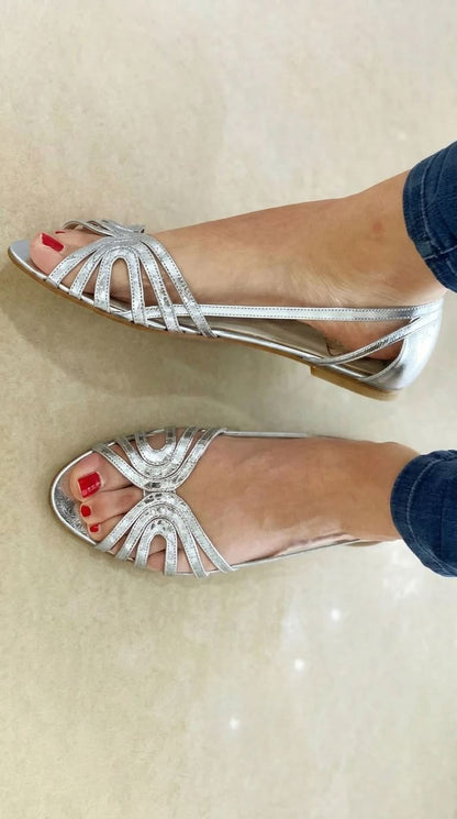 ELEONORA | GOLDEN SANDALS