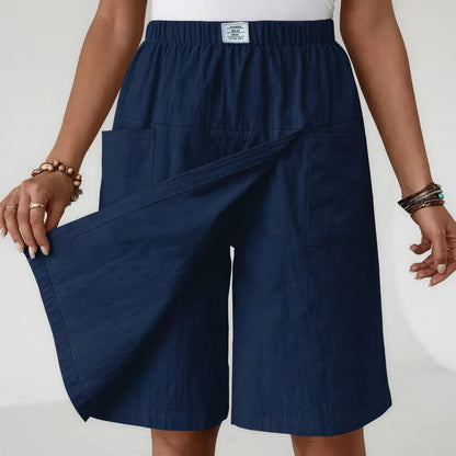 HEATHER | ELASTISCHE ACTIVE-SHORTS MIT TASCHEN